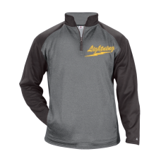 New Lenox Lightning - Sport Heather Tonal Fleece 1/4 Zip (148500-NEWLIGHT) New Lenox Lightning - Sport Heather Tonal Fleece 1/4 Zip (148500-NEWLIGHT)