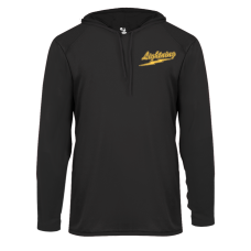 New Lenox Lightning - Adult B-Core L/S Hood Tee (410500-NEWLIGHT)