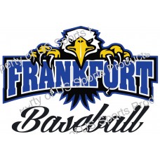 Frankfort Eagles Baseball Decal