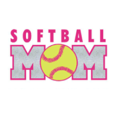 "Softball Mom" Softball Clothing 